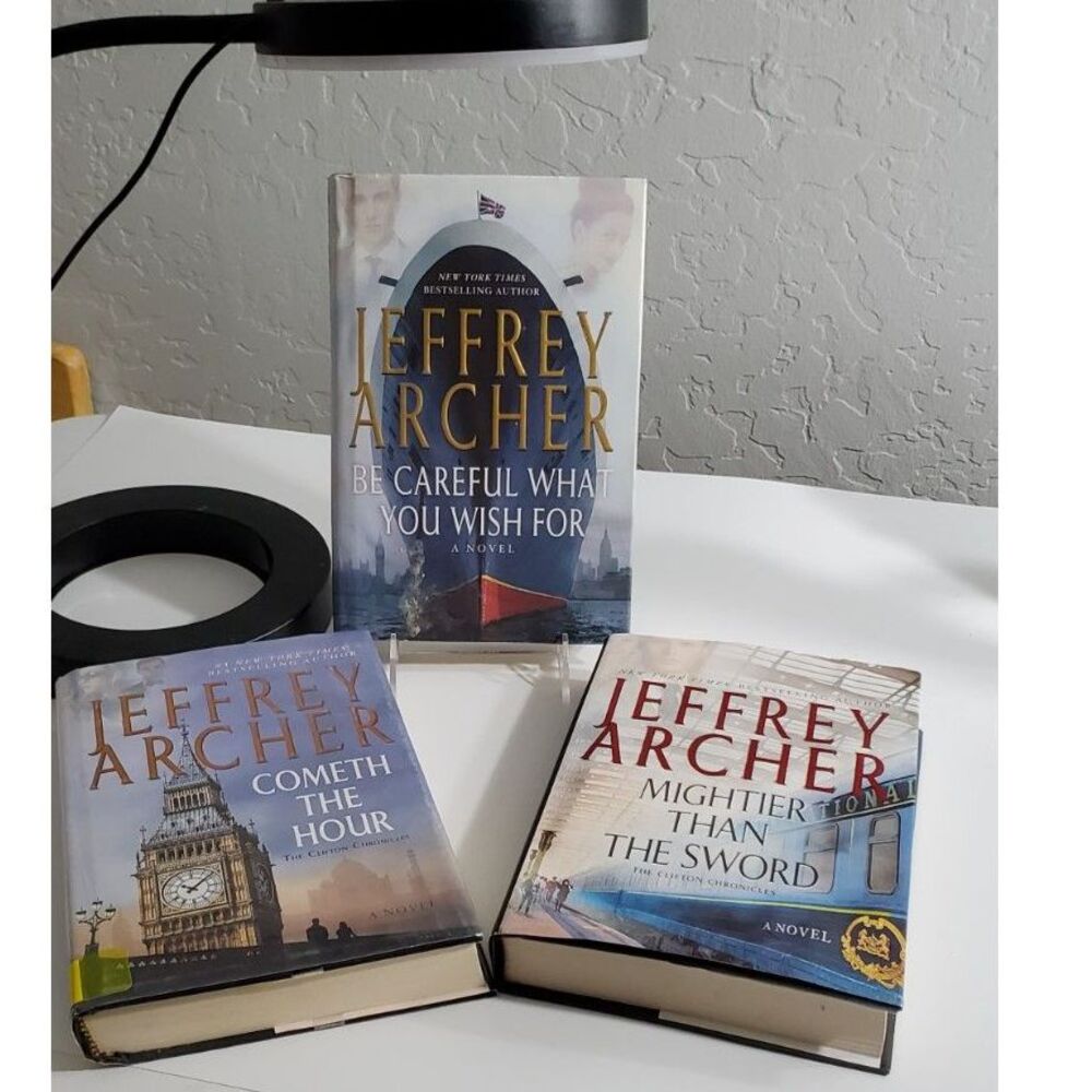 Jeffrey Archer 3 Set Book, Mightier Than the Sword, Cometh The Hour, Be Careful